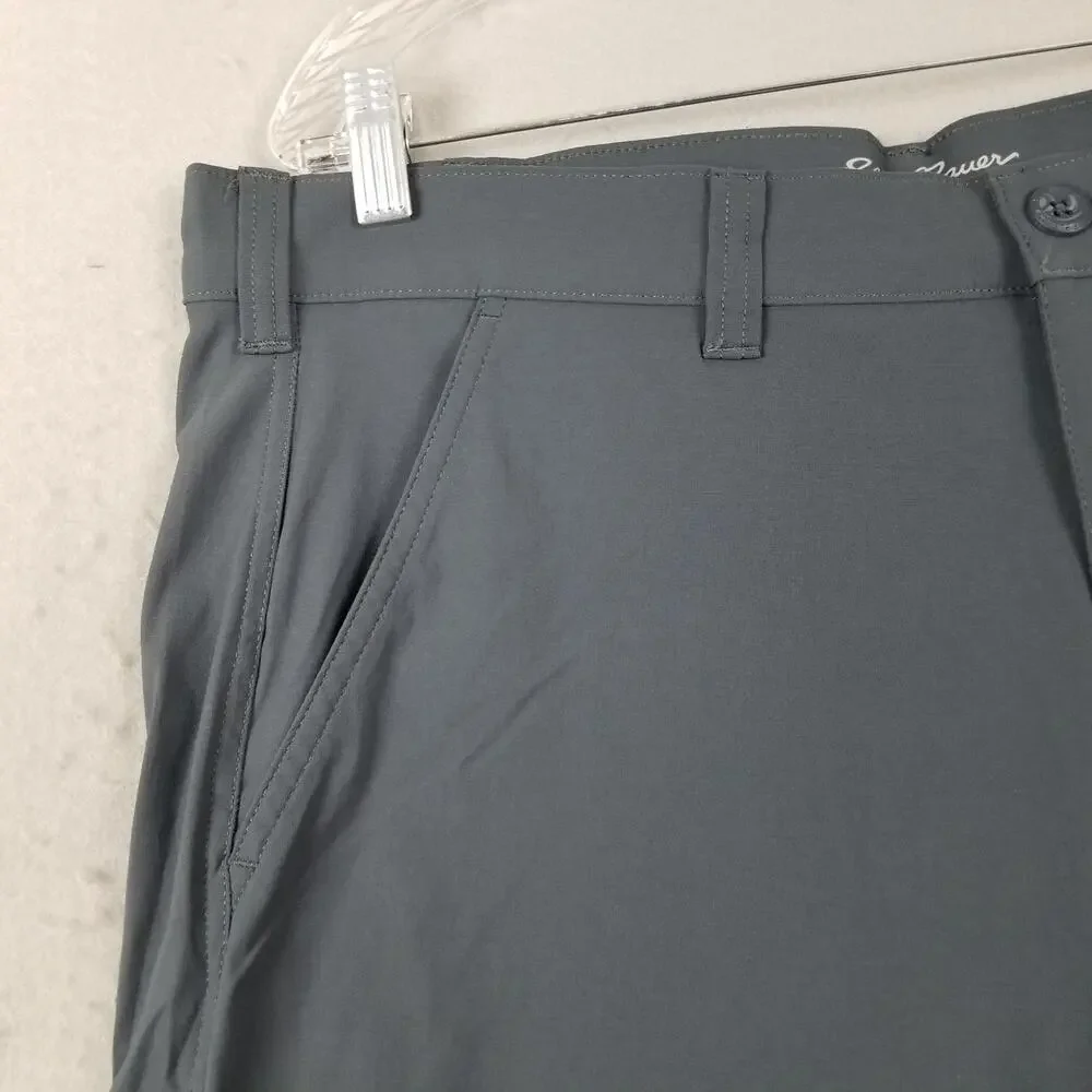 Eddie‎ Bauer Horizon Guide Chino Pants Mens 36x32 Storm Gray Straight Leg